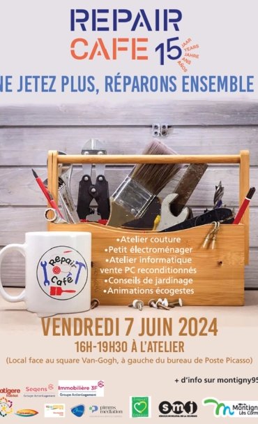 REPAIR CAFE - 7 JUIN 95370