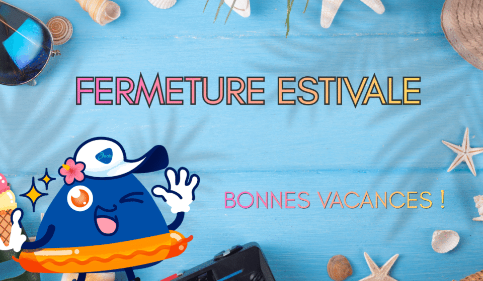 Publication Facebook Fermeture exceptionnelle Original Jaune et Sable